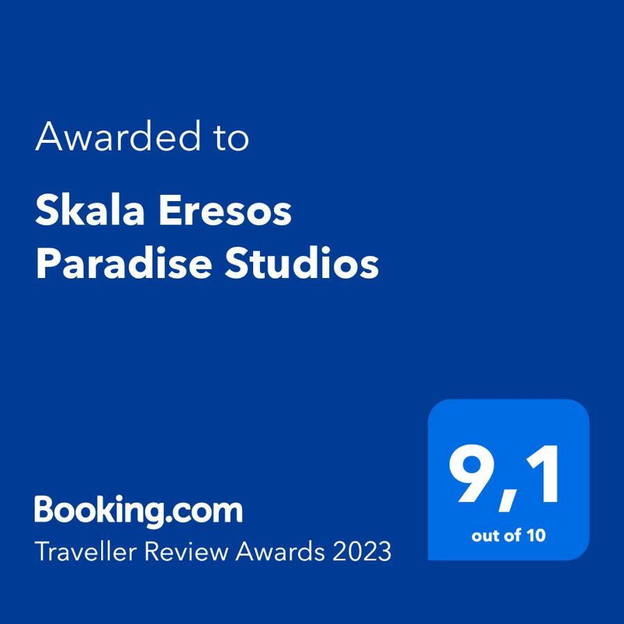 Skala Eresos Paradise Studios Skala Eressos Eksteriør billede